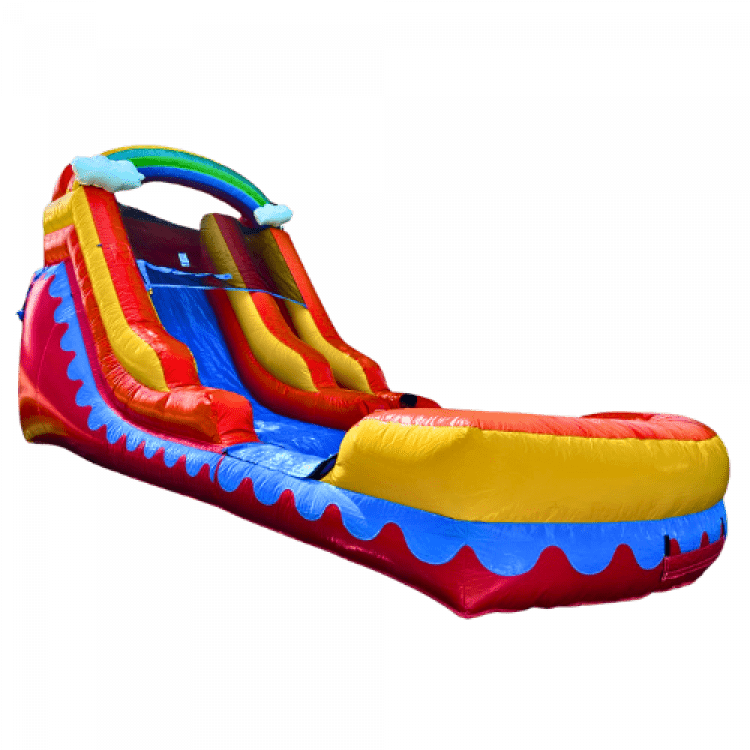 Rainbow Water Slide